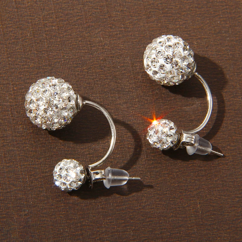 Новое поступление серьги с искусственными кристаллами для женщин корейские