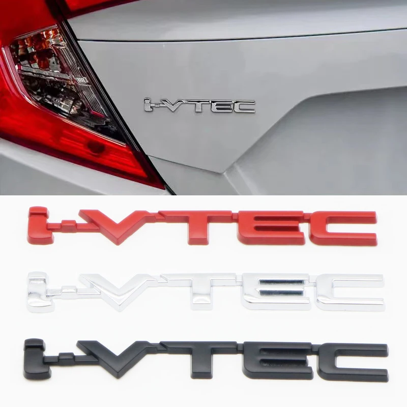 Автомобильные наклейки i-эмблема VTEC значок для Honda CRV Civic City Accord Odyssey Эмблема