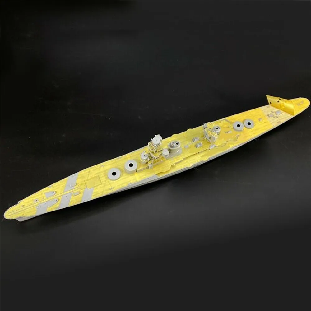 For 1/350 Trumpeter 05348 Masking Sheet Wooden Deck Fiume Heavy Cruiser Model Accessories