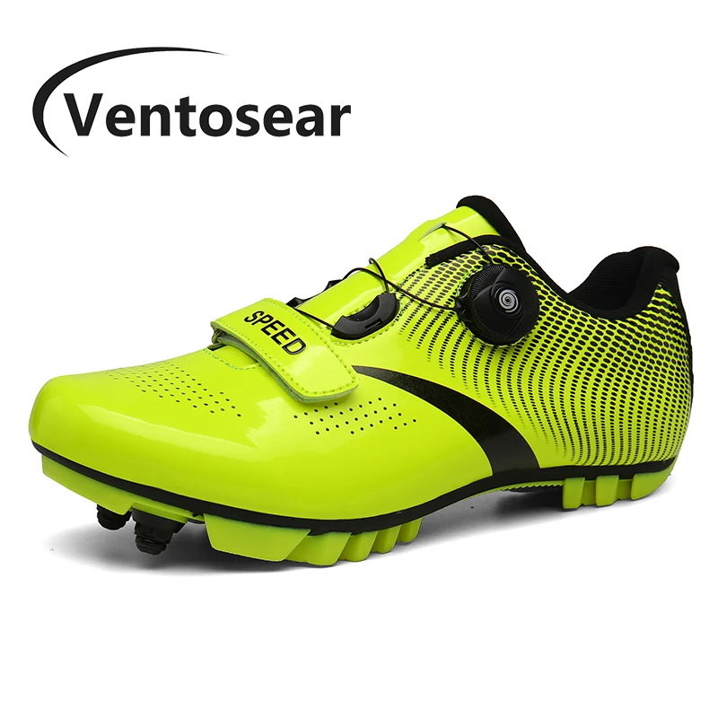 

Ventosear Men Triathlon Mountain Cycling Shoes MTB Sapatilha Ciclismo Women Outdoor Road Sneakers Male Freestyle Bicycle Shoes