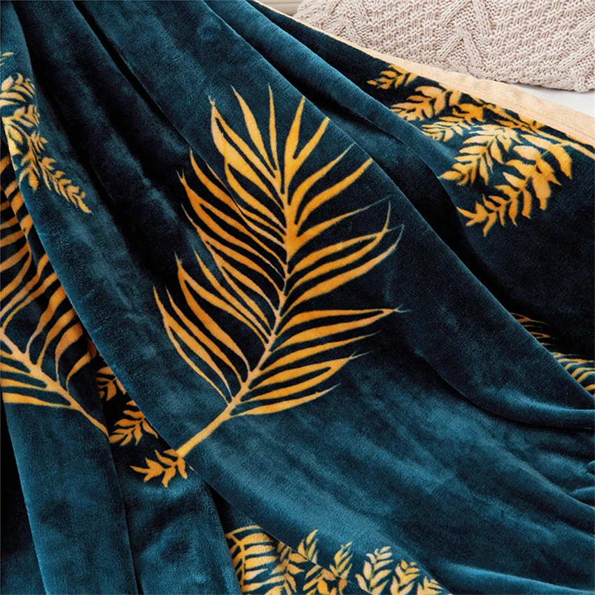 Мягкие теплые коралловые флисовые фланелевые одеяла для кровати норковые пледы