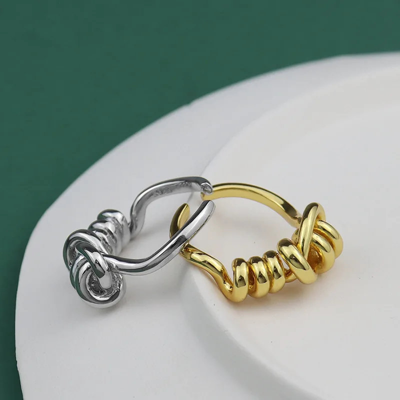 

ZN 2021 Fashion Trendy Hip Hop Irregular Adjustable Opening Geometric Finger Rings for Women Creative Jewelry Accessories Gifts