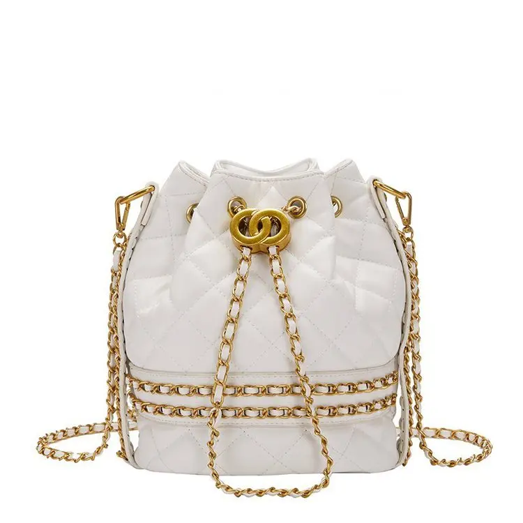 Новинка 2020 модная Корейская женская сумка мешок из искусственной кожи с