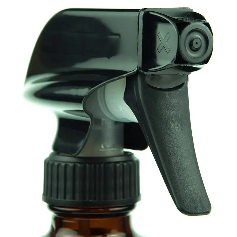 

Empty Amber Gl Spray Bottles with Labels (2 Pack) - Refillable Container for Essential Oils, Cleaning Products, or Aromathera