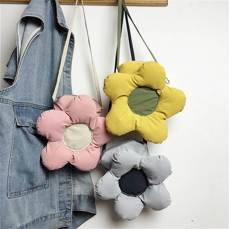 

Сумка-мессенджер Женская, нейлоновая, с цветами, повседневная