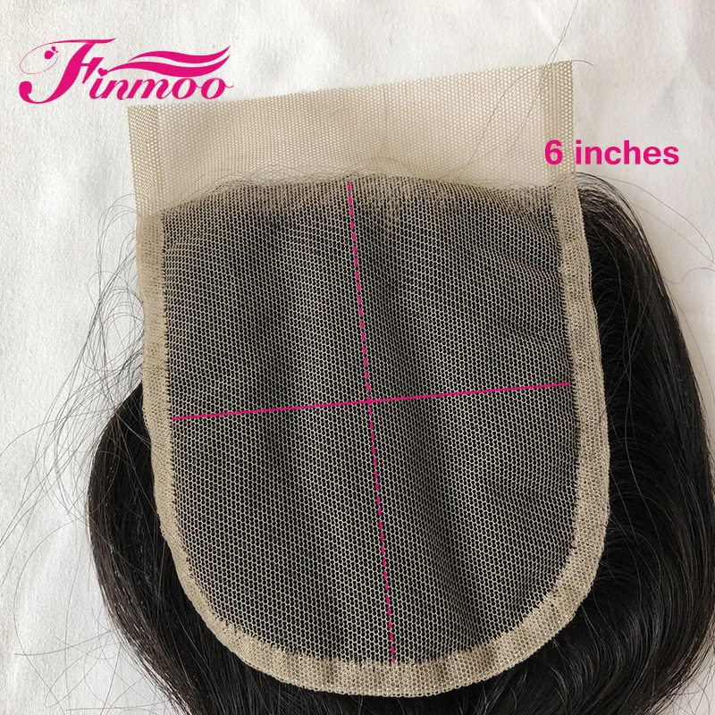 Невидимый HD кружевной закрытие прямые бразильские Remy человеческие волосы 6X6