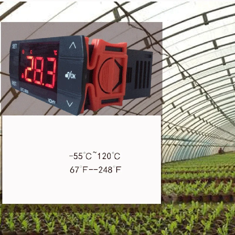 Цифровой терморегулятор с датчиком 110-220V10A | Инструменты