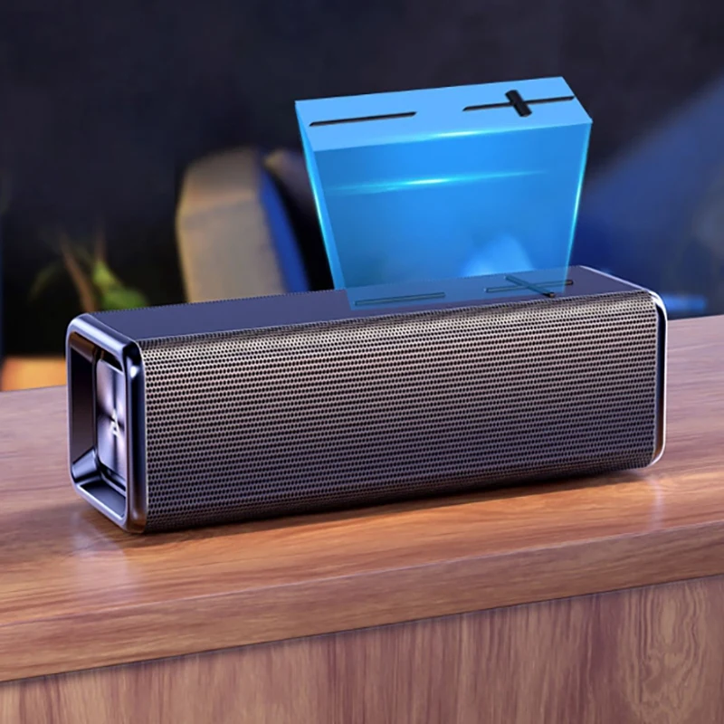 Bluetooth-динамик V13 с сабвуфером маленький беспроводной портативный аудиосигнал для
