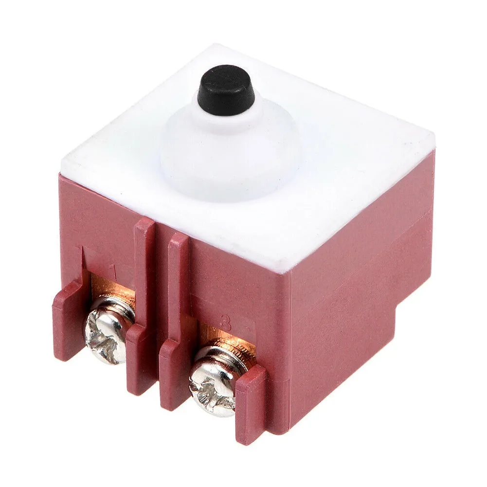 

2pcs Push Button Switch 250V For Angle Grinder 6-100/7-100 Speed Control Switch Hand Drill Or Other Power Tools