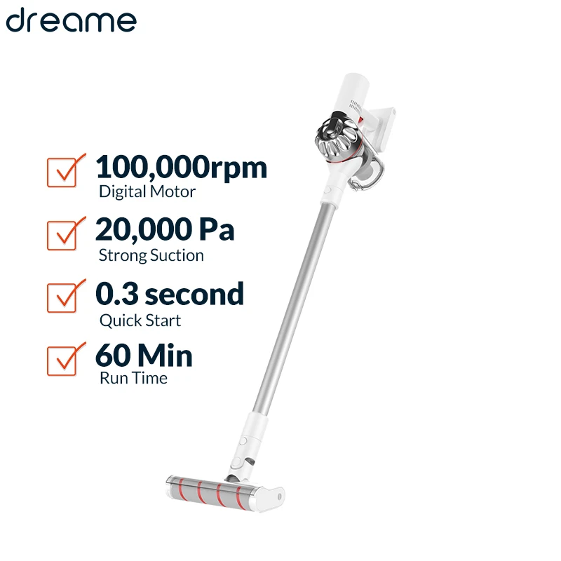Dreame V9P ручной беспроводной пылесос 20 кПа портативный беспроводной циклонный фильтр ковер пылесборник ковер развертки Вакуумный