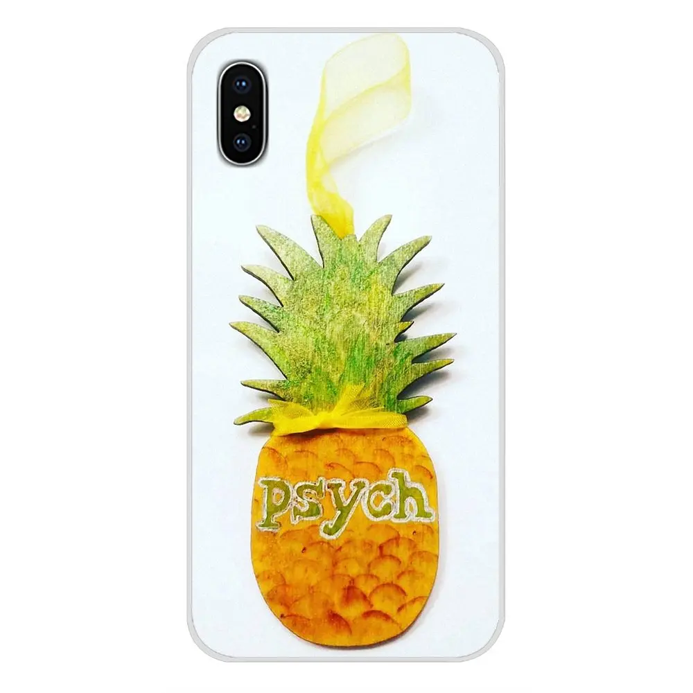 Amazing Psych Pineapple Luxury Mobile Phone Skin Cover For Apple iPhone X XR XS 11Pro MAX 4S 5S 5C SE 6S 7 8 Plus ipod touch 5 6 | Мобильные