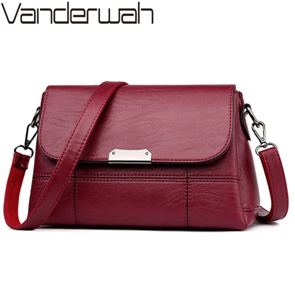 Высококачественные роскошные сумочки из мягкой кожи женские сумки мессенджеры