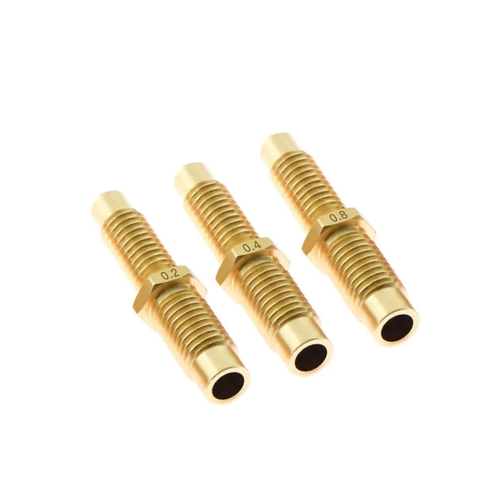 10 шт. V6 латунная интегрированная насадка для горла экструдер печатающая головка