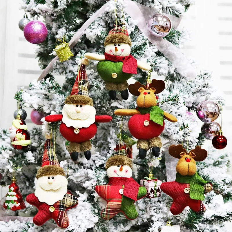 1PCS Christmas Decoration Pendant Christmas Gifts Christmas Accessories Christmas Tree Ornaments