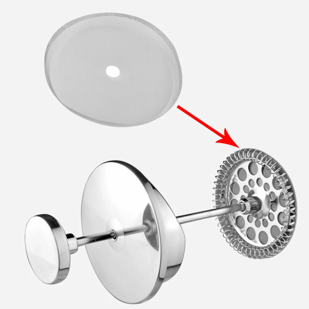 3 шт. многоразовые Нержавеющая сталь Френч-пресс для приготовления кофе сетки