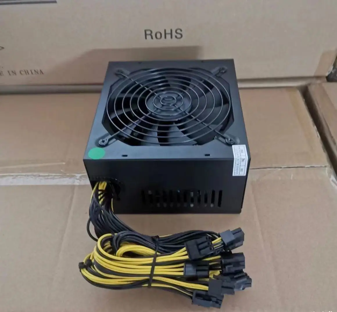 

Rated 1800W silent version single channel 12V8 card platform, home platform, special power plant with 10 6P interfaces.
