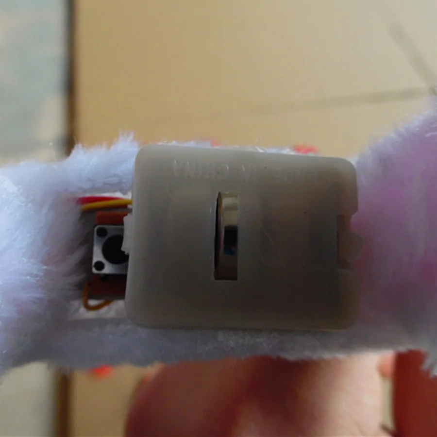 

Plush glow rabbit ear glitter Sequin rabbit ear headband concert party children's toysA103