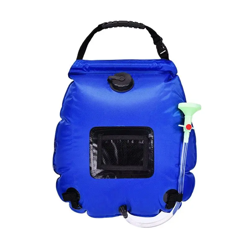 

Outdoor New 20L Solar Shower Bag Camping Bath Water Bag Portable Large Capacity Easy To Break
