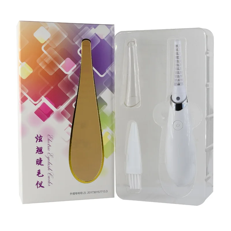 

Mini USB Rechargeable Eyelash Curler Electric Heated Eyelash Long-Lasting Ironing Eyelash Curler Makeup Curling