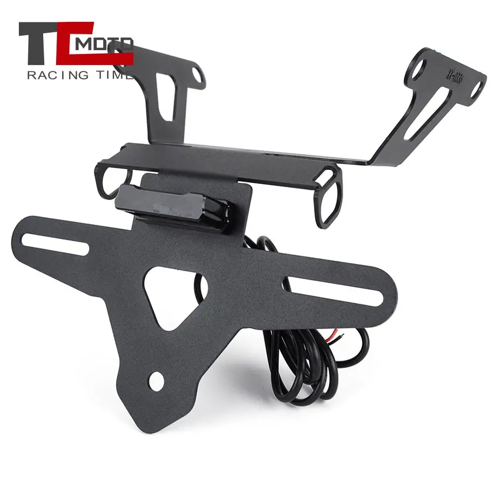 

For Honda CB 650R CBR 650R CB650R CBR650R 2019 2020 2021 Motorcycle Accessories License Plate Holder Tail Light Bracket