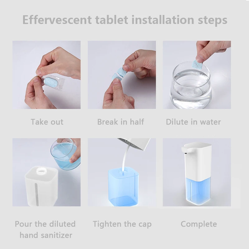 

Automatic Foam Soap Dispenser Smart Sensor Liquid Soap Dispenser Intelligent Xiomi Induction Foam Dispenser
