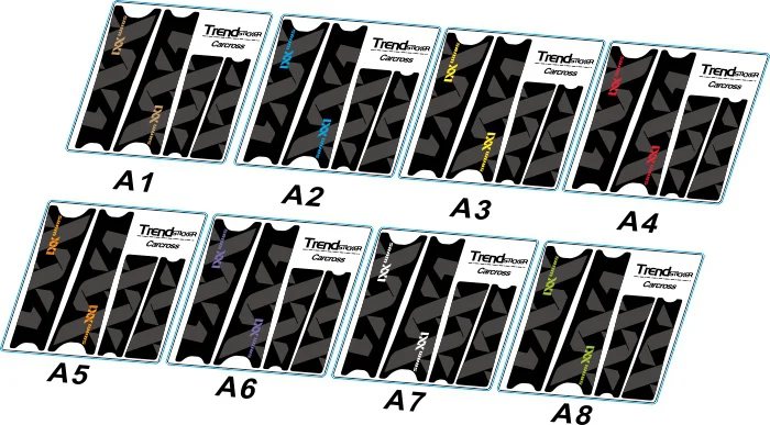 Наклейки для SRAM XX1 рукоятки mtb Дорожный велосипед Велоспорт наклейки Бесплатная