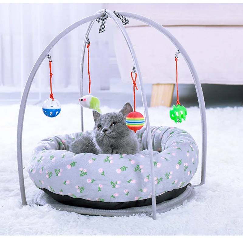 

Four Seasons Universal Dog Nest Cat Bed Removable Cat's House Kennel Multifunctional Toy Cave Pet Cushion Mats Cat Mattress