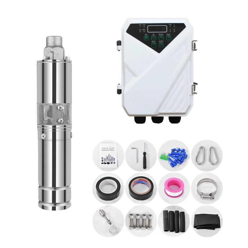 Постоянный магнит синхронный двигатель солнечный насос Комплект 2 года гарантии