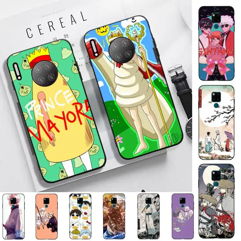 

TOPLBPCS GINTAMA amine Phone Case for Huawei Mate 20 10 lite pro X Honor paly Y 6 5 7 9 prime 2018 2019