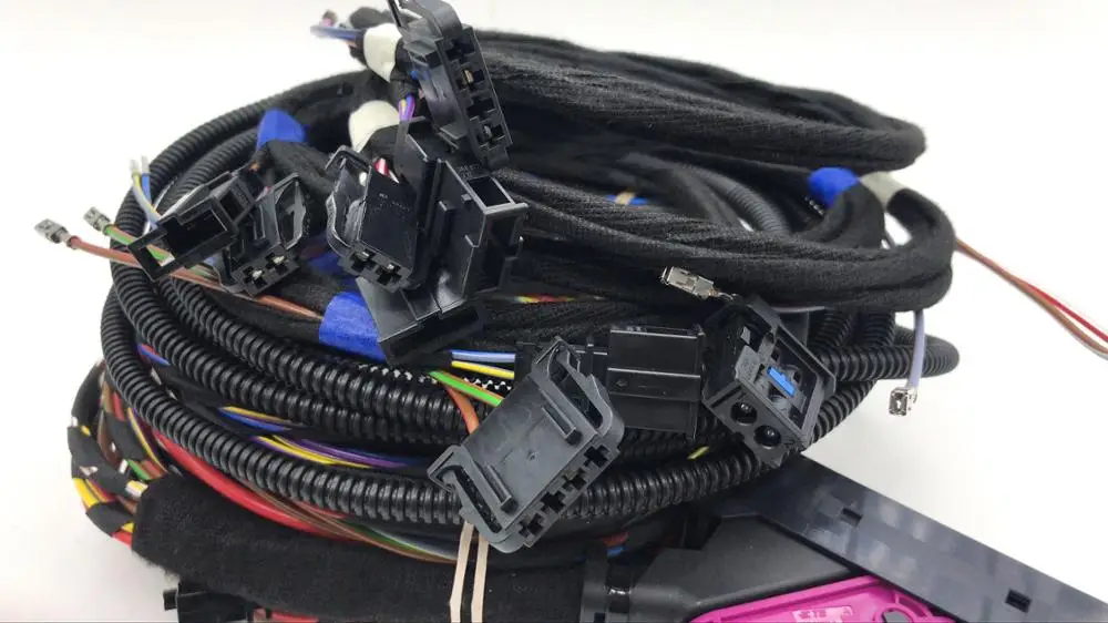 Установка обновления Dynaudio System провод для акустики кабель VW MQB Tiguan L