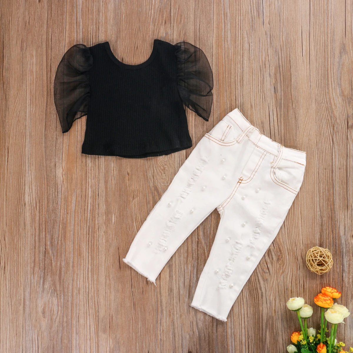 2020 для малышей наряд девочек комплект из 2 предметов детское Пышное Платье с