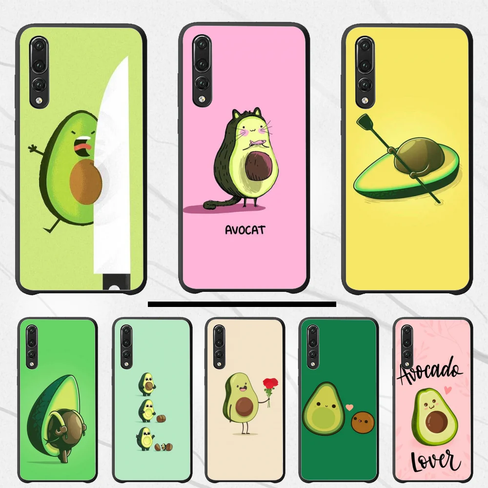 Для Huawei P10 авокадо эстетичный пользовательский фото мягкий чехол для телефона 20