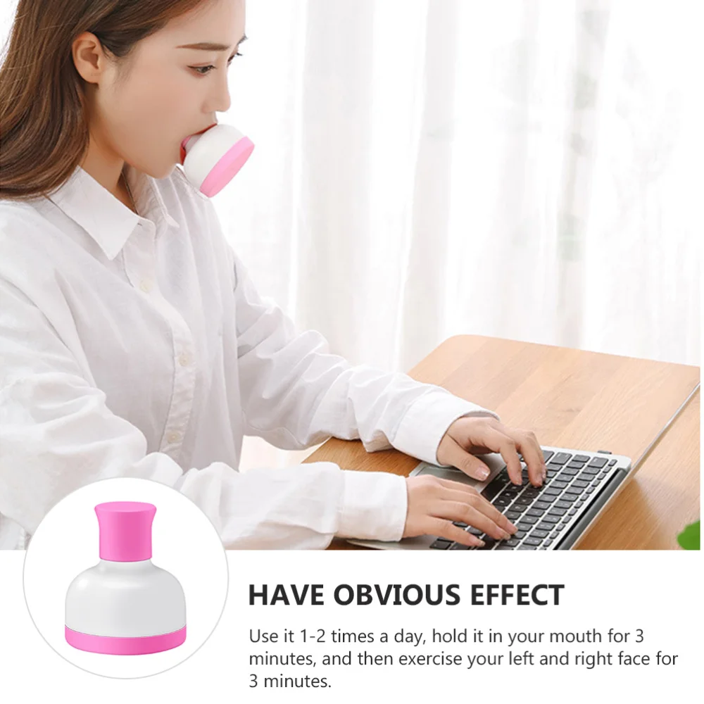 

1pc Skin Firming Instrument V Line Mouth Exercise Design Face Lifting Device