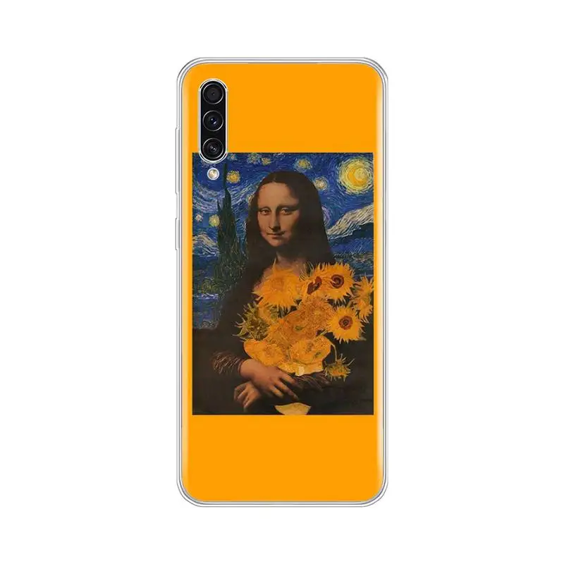 Подсолнух китайский желтый чехол мягкий для телефона samsung galaxy A3 A5 A7 A10 A20 E A30 S A40 A50