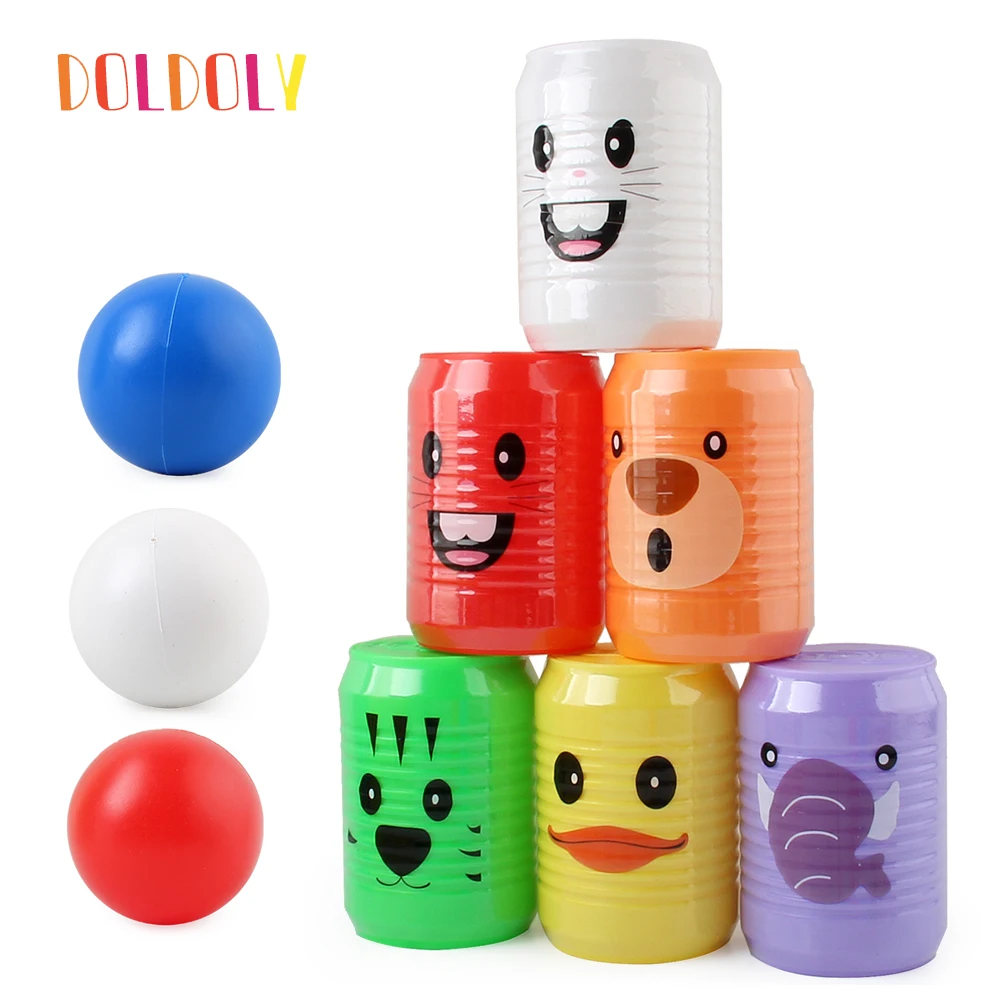 Doldoldoly детский Гладкий детский сад игры для родителей для дома и улицы Раннее Обучение красочный домашний смешной набор игрушек для боулинга