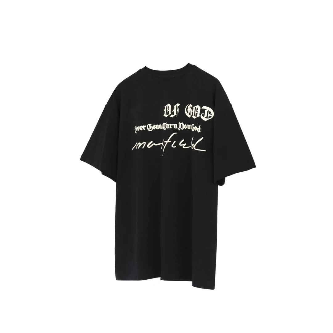 

Grace Of God 2021 7th Fashionable Men's Casual Simple High Street Hip Hop Sanskrit Comfortable T-Shirt