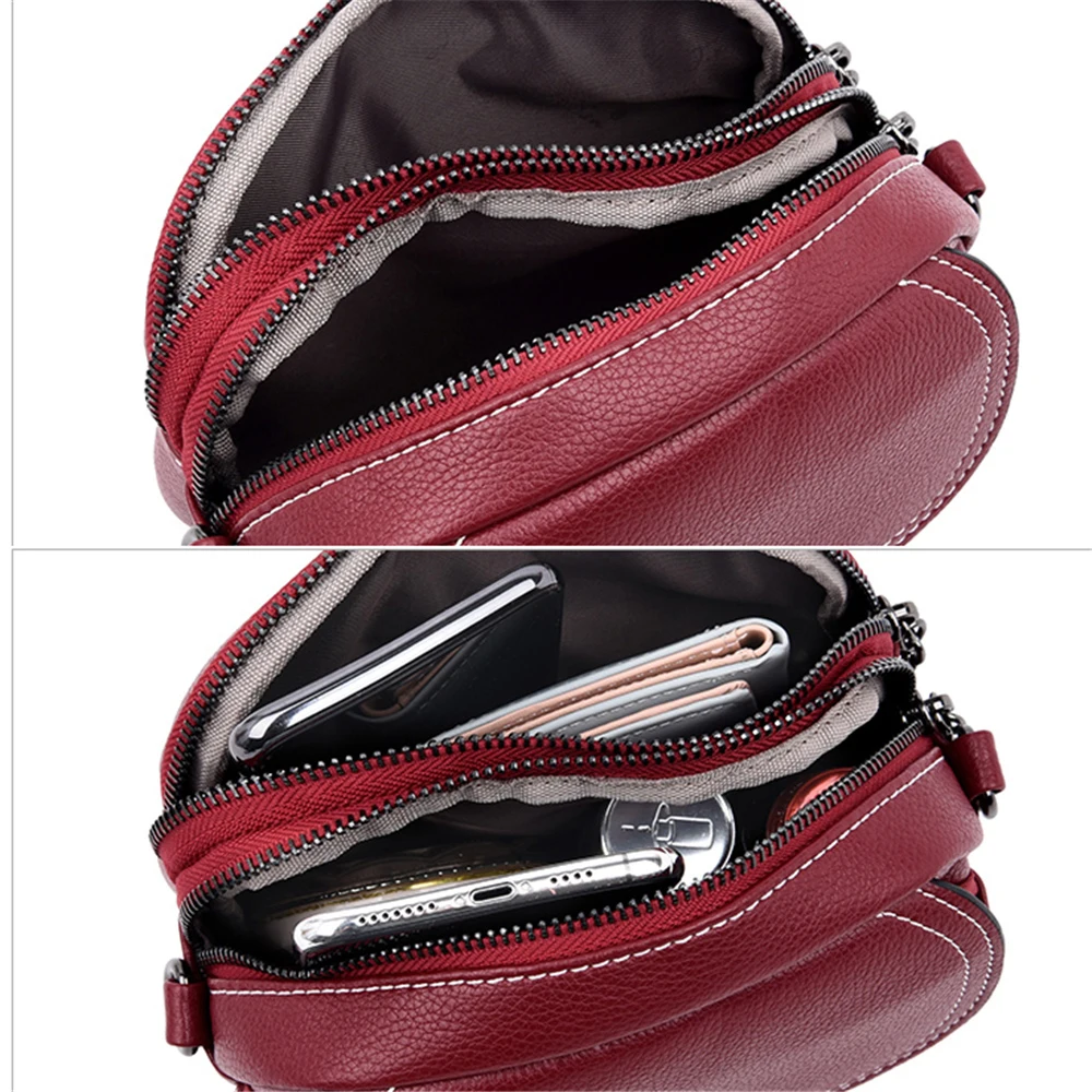 Сумка женская круглая из двух главных сумок роскошный брендовый кожаный