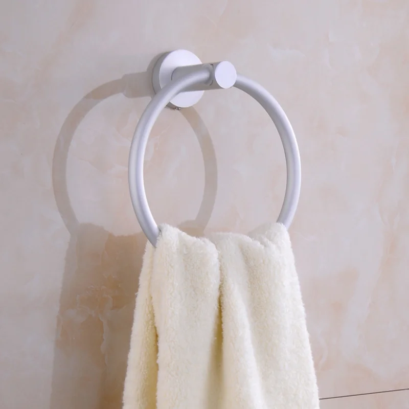 Круглая вешалка для полотенец круглая ванной комнаты|Кольца полотенец| |