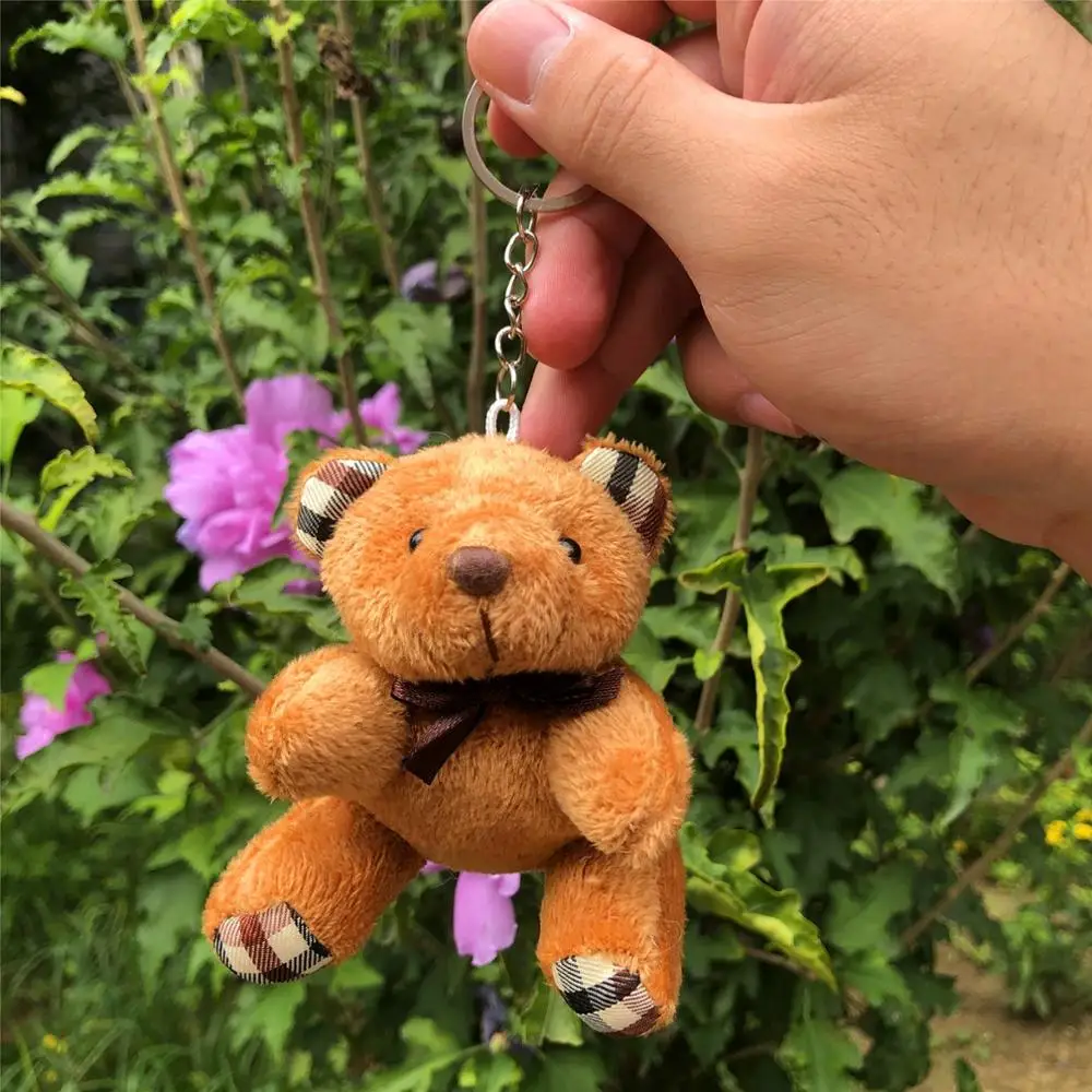 10 шт. плюшевый Маленький Мишка Игрушки соединены с кулоном Медвежонок PP милые