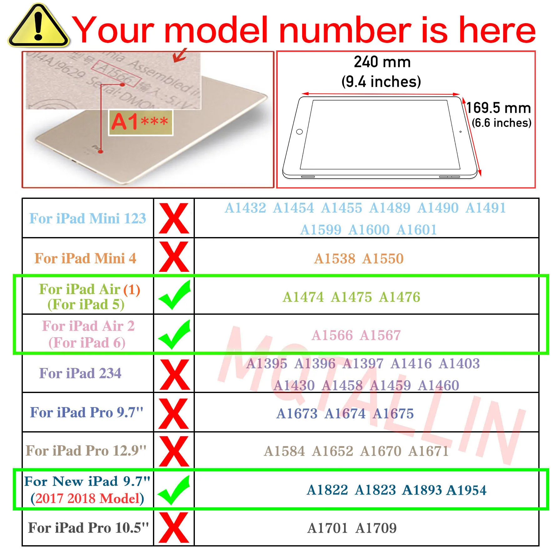 

Crocodile pattern Case new iPad 9.7 2017 2018 Cover iPad Air 2 Air Generation Funda 360 Degree Rotating Leather Smart Ca