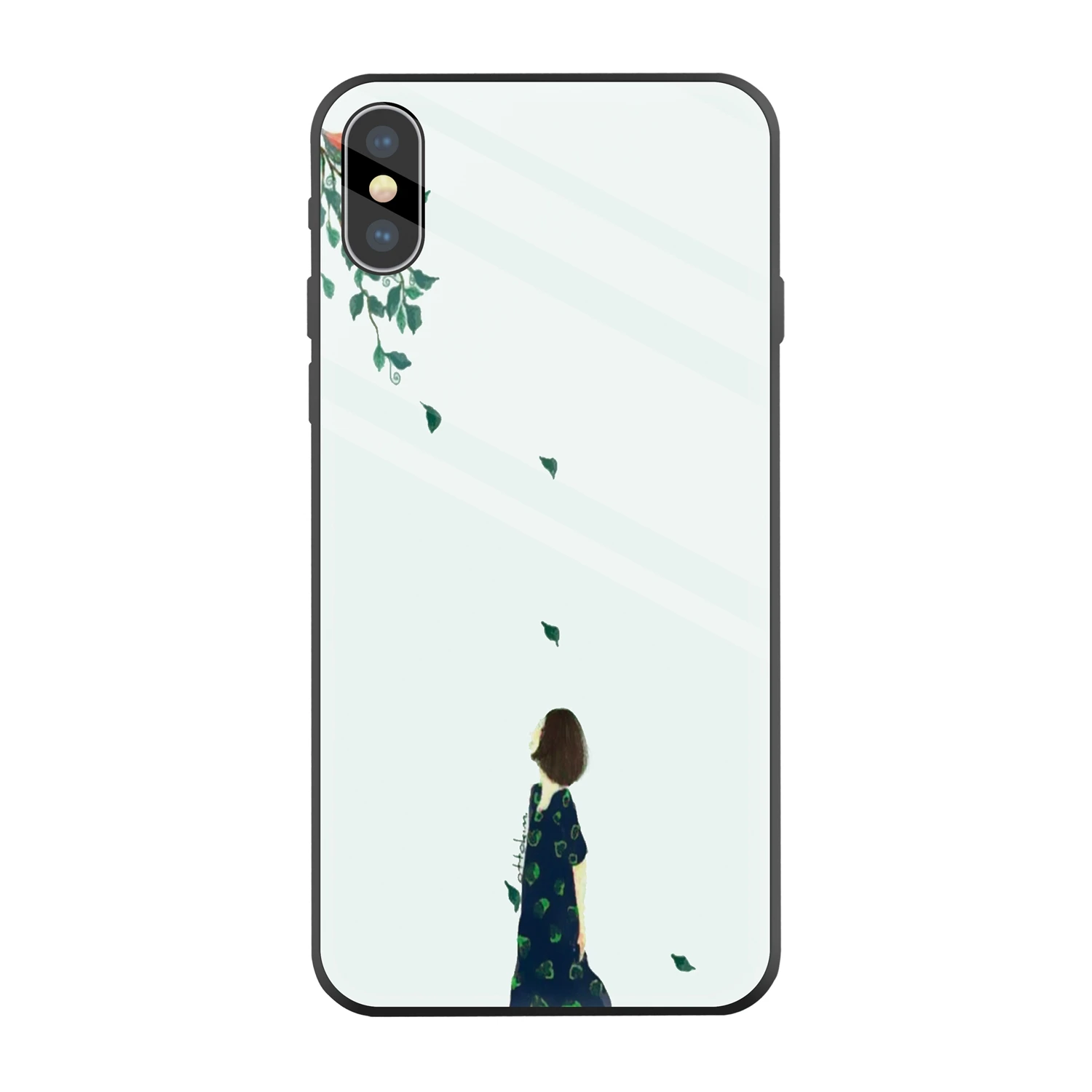 Закаленное стекло DIY крышка для Vivo Y67 бизнес абстрактная бампер Y 67 чехлы