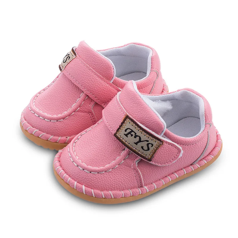 Pink Г. Зимняя детская хлопковая обувь с мягкой подошвой для малышей, бархатная теплая обувь для мальчиков и девочек, детские зимние ботинки для малышей, ботинки Размер 14-21 - Цвет: Pink