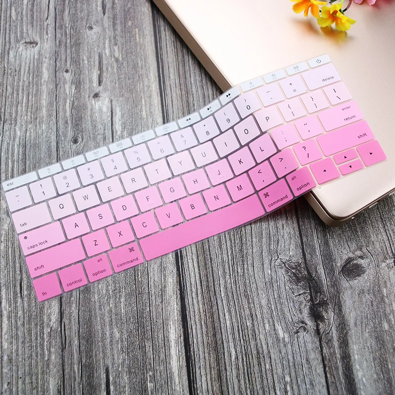 Silicone Keyboard Cover Protective Skin for MacBook Pro 13 inch 2019 2018 2017 A1708 Without Touch Bar  MacBook 12 inch A1534