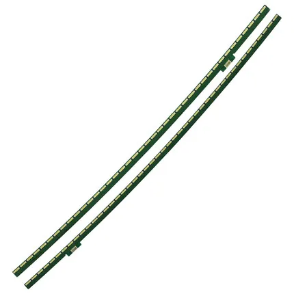 

1SET=4PCS 438MM LED Backlight Strip 45 Lamps LM375QW2 REV 0.3 L/R 6916L-3252AC For LM375QW2-SSA1 LG38GL950