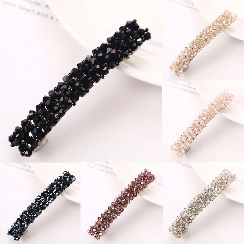 Заколки для волос женские в Корейском стиле изящные заколки с цирконием свадьбы