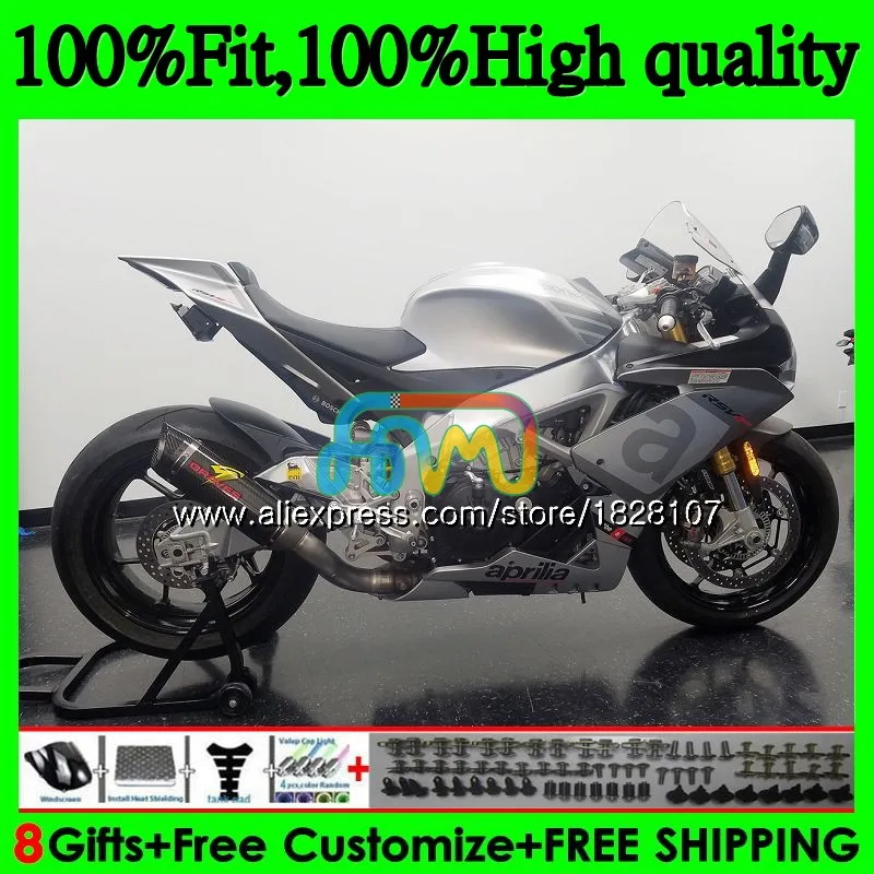 

Injection For Aprilia RSV1000RR RSV1000 09 10 11 12 13 15 80BS.49 RSV 1000 R 1000R 2009 Hot silvery 2010 2012 2013 2015 Fairing