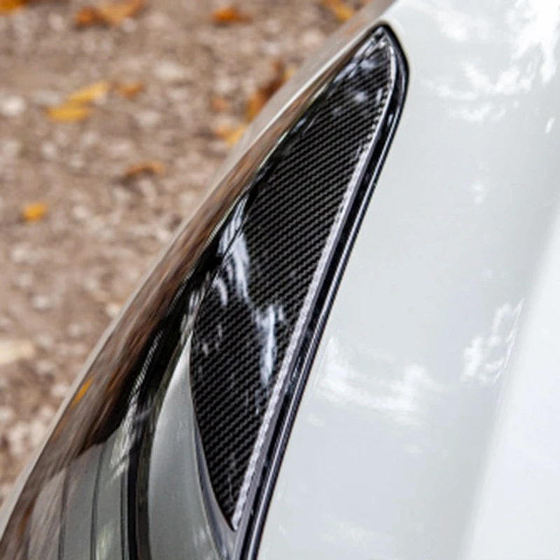 

Light Eyebrow for Tesla Model 3 Accessories Car Headlight Eyebrow Model 3 Carbon Fiber ABS Decorative Strip