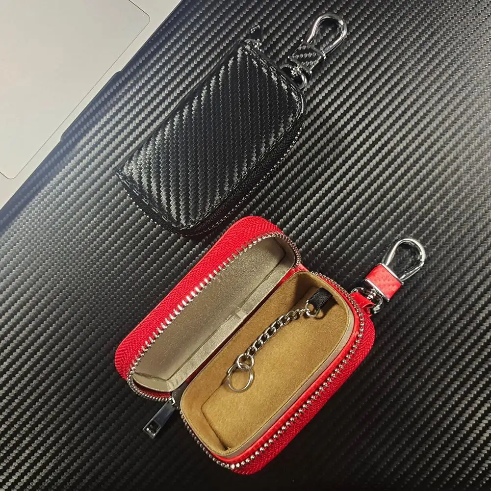 Signal Shielding Protector Bag Hielded Zipper Bags High Quality PU Key Anti-Theft Case Pouch Hot | Автомобили и мотоциклы