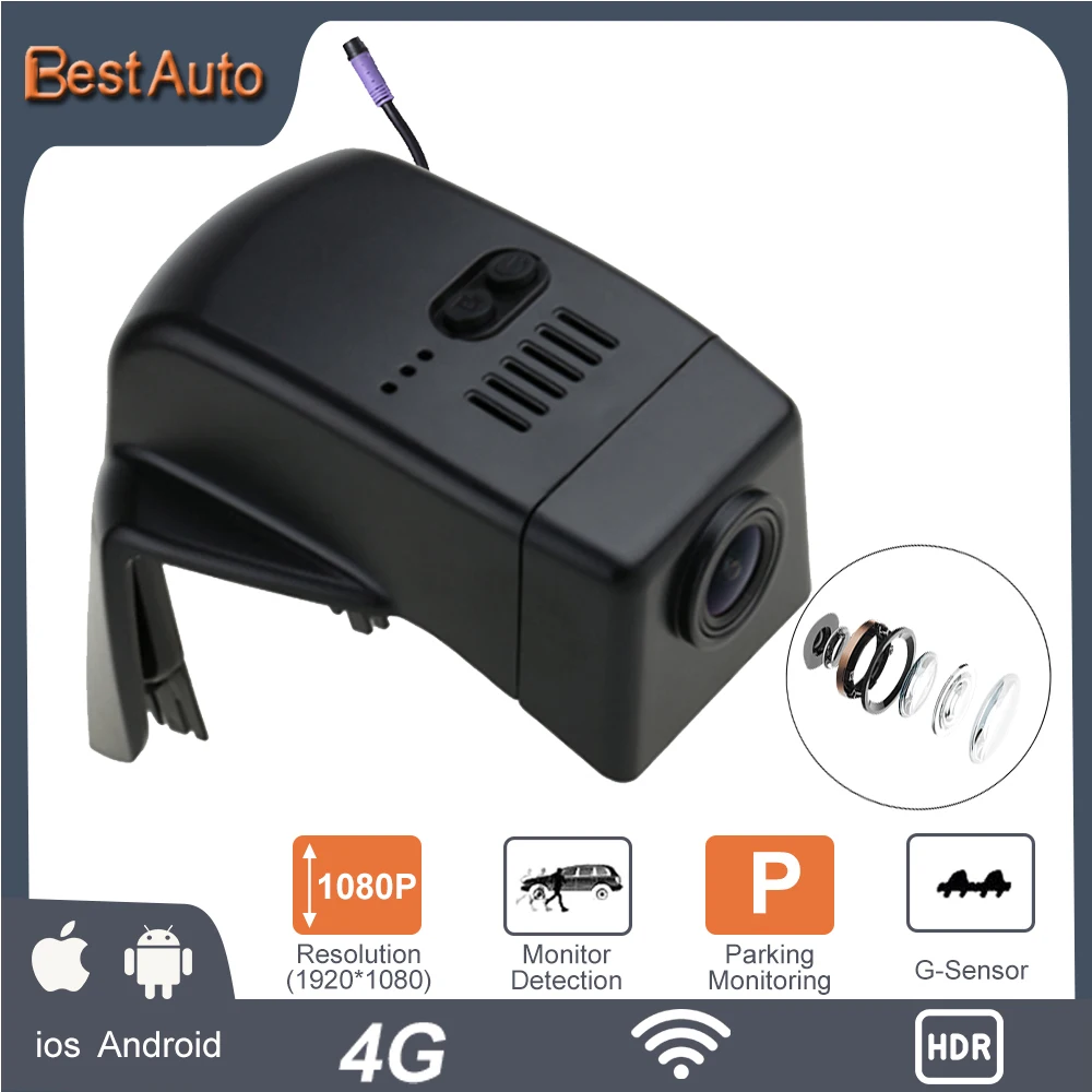 

Цифровой видеорегистратор Novatek 96672 Sony IMX323, управление через приложение, циклическая запись, Wi-Fi, цифровой видеорегистратор для Volvo XC90 2015, цифр...