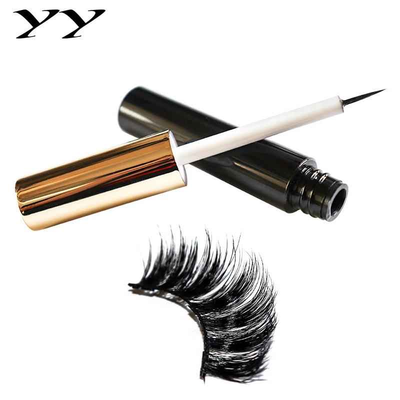 3D Магнитные натуральные накладные ресницы ручной работы и магнитная подводка